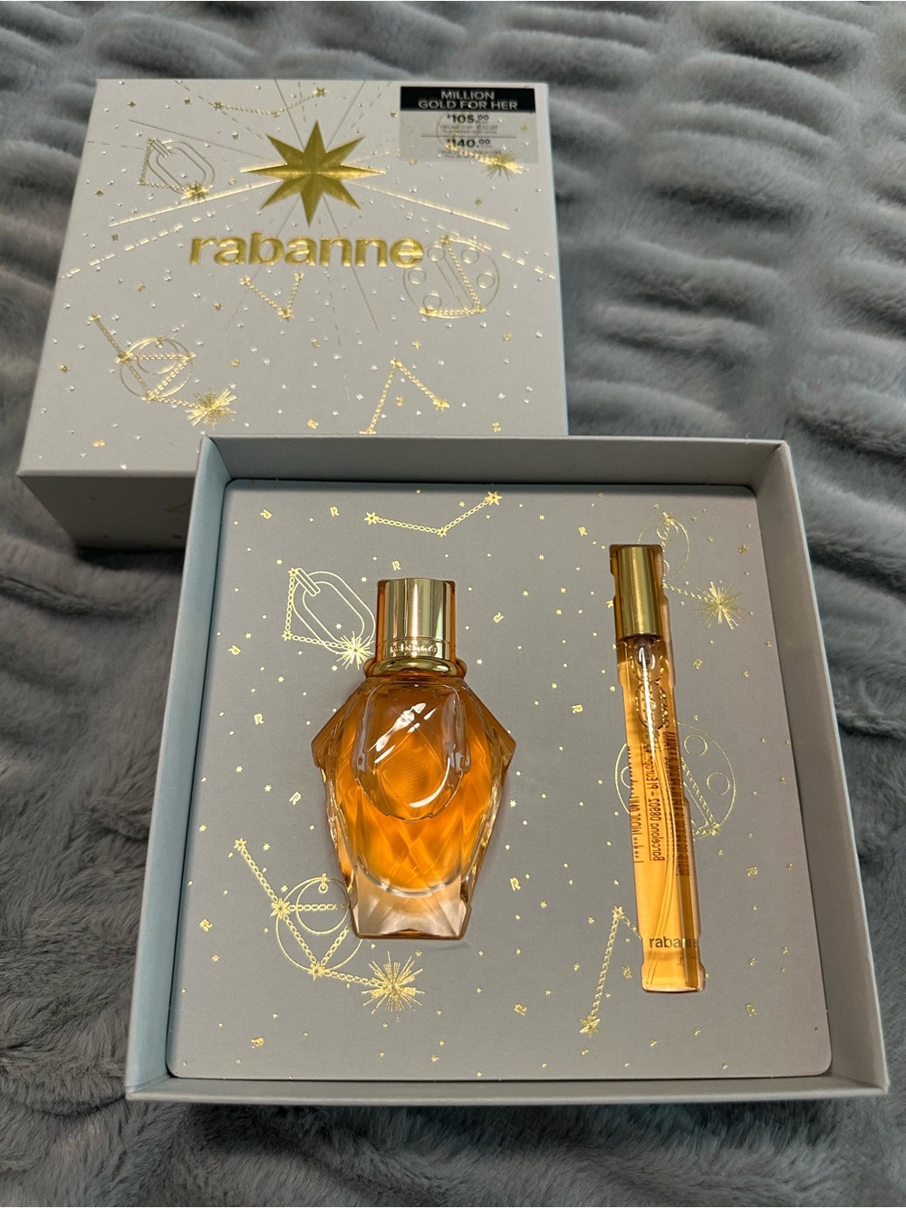 NEW Rabanne Million Gold For Her Gift Set